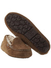 Ansley Fur Moccasin Loafer Chestnut - UGG - BALAAN.