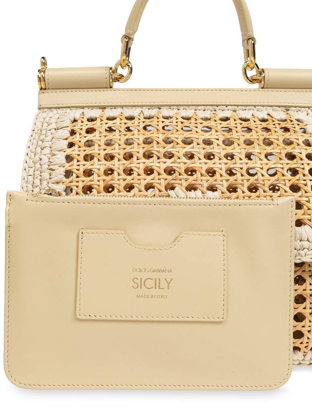 Dolce & Gabbana Shoulder Bag Sicily, Women's, Cream - DOLCE&GABBANA - BALAAN 6