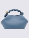 Leather Bou Cross Bag Light Blue - GANNI - BALAAN 3