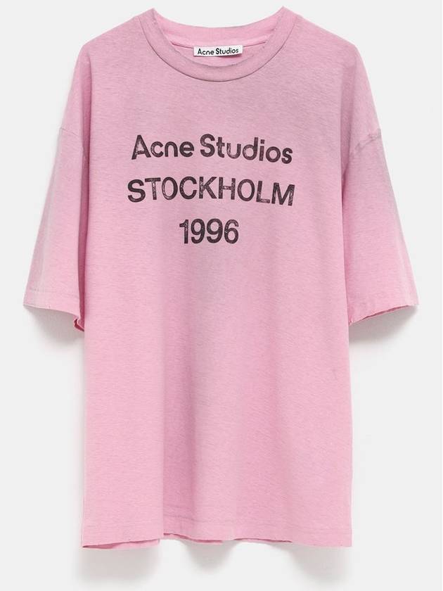 Logo t-shirt for Men- Relaxed fit - ACNE STUDIOS - BALAAN 1