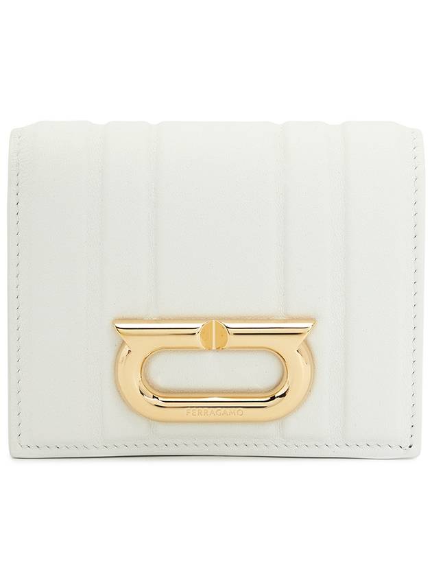 Ferragamo 22 0482 OPTIC WHIT 0765563 Women s Bicycle Wallet - SALVATORE FERRAGAMO - BALAAN 1