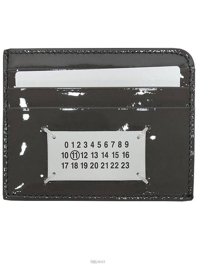 Stitch Logo Patch Card Wallet Grey - MAISON MARGIELA - BALAAN 2