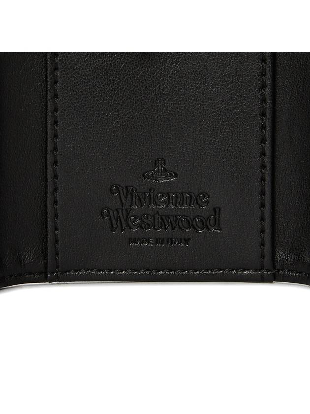 Logo Key Case Wallet Black - VIVIENNE WESTWOOD - BALAAN 8