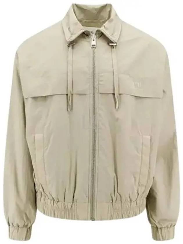 Alexandre Mattiussi Zipper Windbreaker Sage - AMI - BALAAN 2