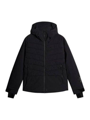 Woody Hooded Jacket Black - J.LINDEBERG - BALAAN 1