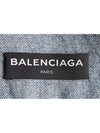 Wave logo denim jacket 46 - BALENCIAGA - BALAAN 7