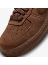 Air Force 1 07 Suede Low Top Sneakers Cacao Wow - NIKE - BALAAN 8