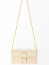 Women s Briand Chain Long Wallet Mini Bag Clutch Beige AB0615AAU0 22CDO - DELVAUX - BALAAN 4