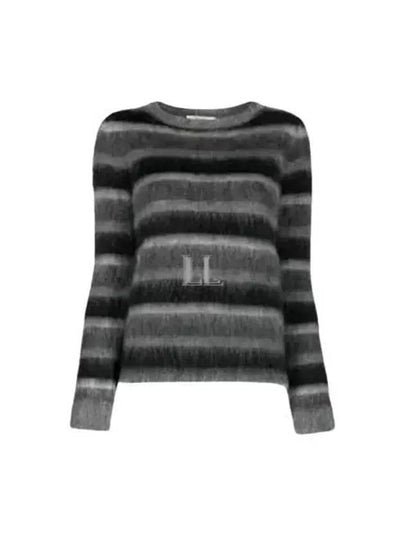 Women's Colonia Wool Mohair Knit Top Grey - MAX MARA - BALAAN 2