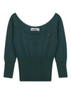 Women's Bebe Knit Top Green - VIVIENNE WESTWOOD - BALAAN 2