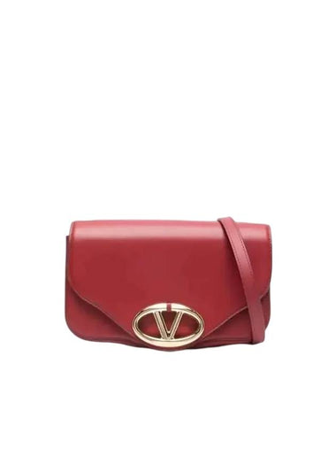 Logo Small Cross Bag Red - VALENTINO - BALAAN 1