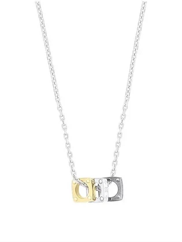 Monogram Bold Necklace Gold Silver - LOUIS VUITTON - BALAAN 4