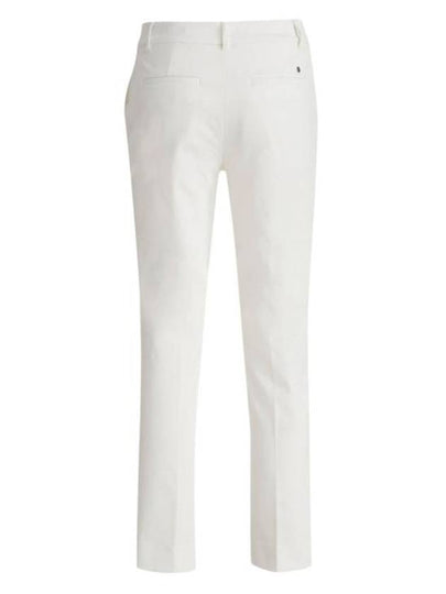 Women's Lux 4 Way Stretch Twill Straight Pants Snow - G/FORE - BALAAN 2