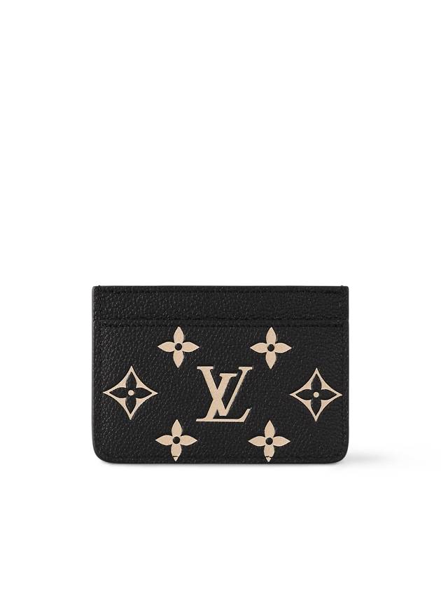 Monogram Empreinte Leather Card Wallet Black - LOUIS VUITTON - BALAAN 6