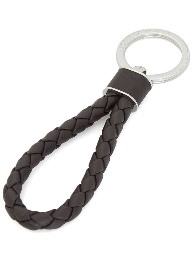 Intrecciato Leather Key Holder Fondant - BOTTEGA VENETA - BALAAN 4