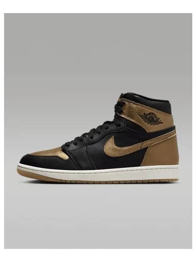 Air Jordan 1 Retro High OG Black and Gold Men s Sneakers Metallic DZ5485 071 734902 - NIKE - BALAAN 1