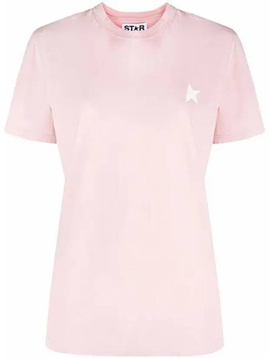 Star Collection Short Sleeve T-Shirt Pink - GOLDEN GOOSE - BALAAN 2