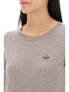 Bea Jumper Knit Top Grey - VIVIENNE WESTWOOD - BALAAN 5