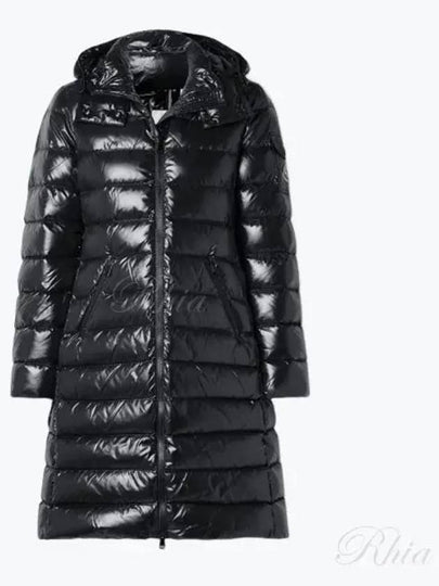 Women s Moka Long Down Padding Black - MONCLER - BALAAN 2