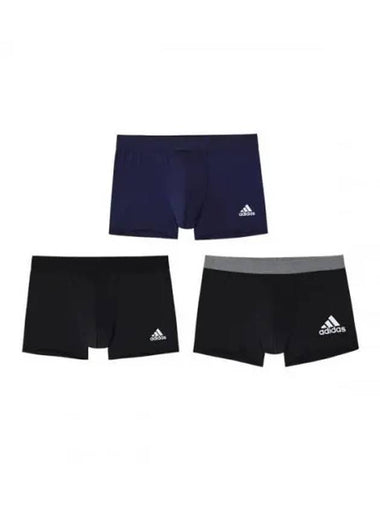 adidas UNDERWEAR Performance Black Package Draw 3 Pack A - ADIDAS - BALAAN 1