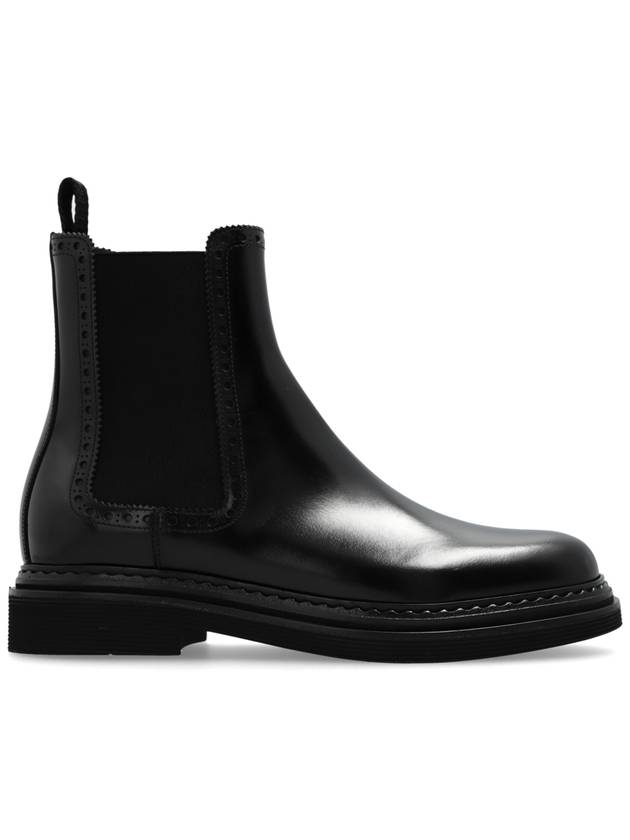 Dolce & Gabbana Leather Chelsea Boots Dolce & Gabbana, Women's, Black - DOLCE&GABBANA - BALAAN 1