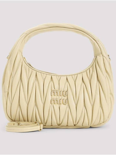 Wander Matelasse Shoulder Bag Ivory - MIU MIU - BALAAN 2