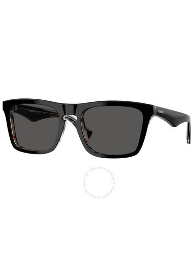 Burberry Dark Grey Square Men's Sunglasses BE4434 412187 57 - BURBERRY - BALAAN 1