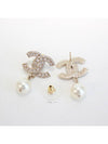 Crystal CC Pearl Drop Earrings A86506 Y00902 Z2953 - CHANEL - BALAAN 9