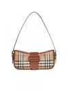 Check Shoulder Bag Brown - BURBERRY - BALAAN 2