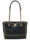 Women s Chanel AS2739 Black Leather Gold Chain Shoulder Bag gt Gangbuk used luxury goods - CHANEL - BALAAN 2