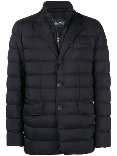 La Giacca Blazer Padding Navy - HERNO - BALAAN 2