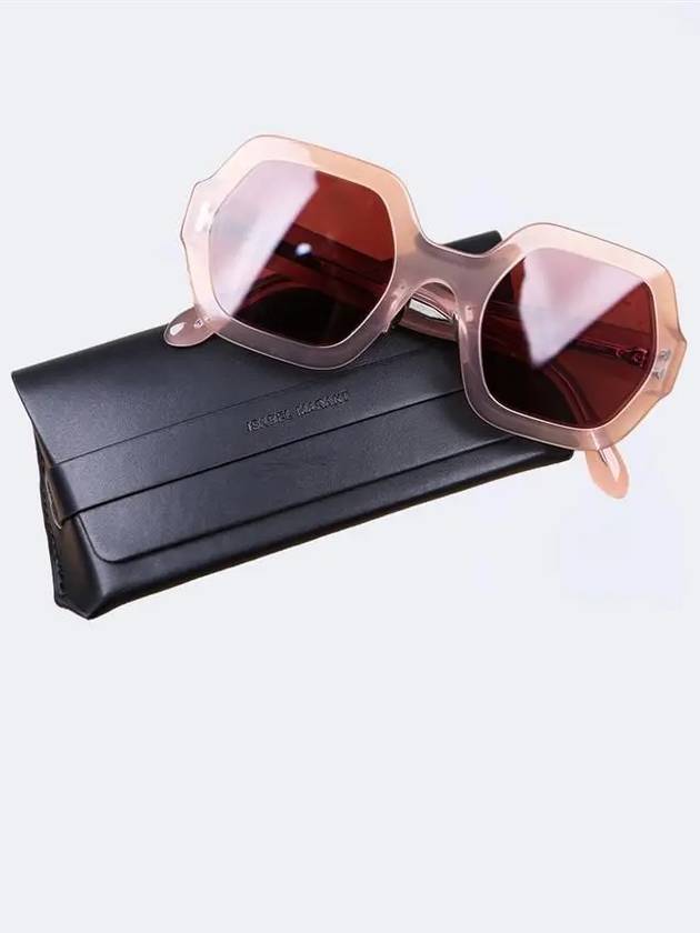 Nude oversized sunglasses 204116 FWM - ISABEL MARANT - BALAAN 4