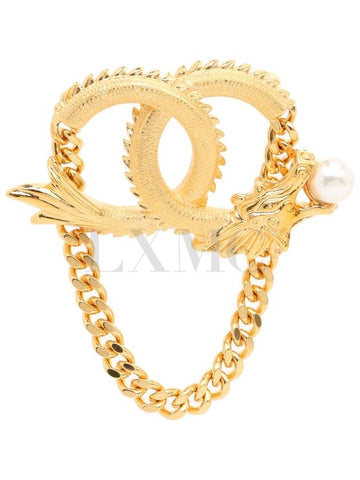 Dragon Brooch LUNAR NEW YEAR CC Logo - CHANEL - BALAAN 1