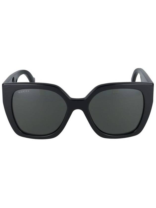 Eyewear Interlocking G Square Frame Sunglasses Black - GUCCI - BALAAN 2