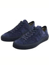 Cambridge Suede Lace-Up Low Top Sneakers Navy - TOM FORD - BALAAN 2