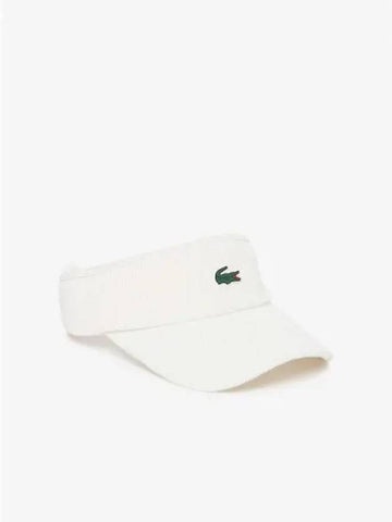 Golf corduroy sun visor RK345E 54N 70V domestic product GQ2N24071971481 - LACOSTE - BALAAN 1