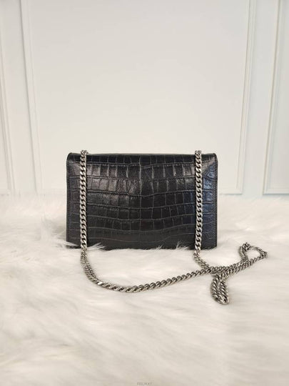 Daol Beomeo Branch Tassel Kate Crocodile Chain Bag 474366 Condition A - SAINT LAURENT - BALAAN 2