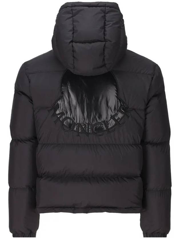 EBRE logo patch hooded padded jacket 1A000 45 54A81 999 - MONCLER - BALAAN 3