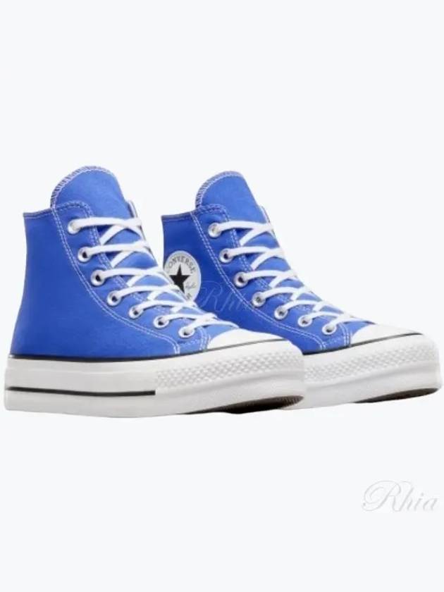 Chuck Taylor All Star Lift Platform Blue High A05699C Sneakers - CONVERSE - BALAAN 1