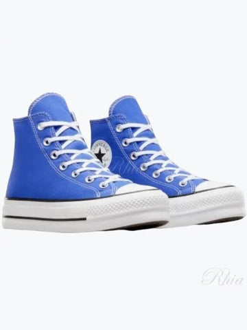 Chuck Taylor All Star Lift Platform Blue High A05699C Sneakers - CONVERSE - BALAAN 1