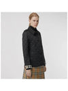 Frankby Diamond Quilted Jacket Black - BURBERRY - BALAAN 4