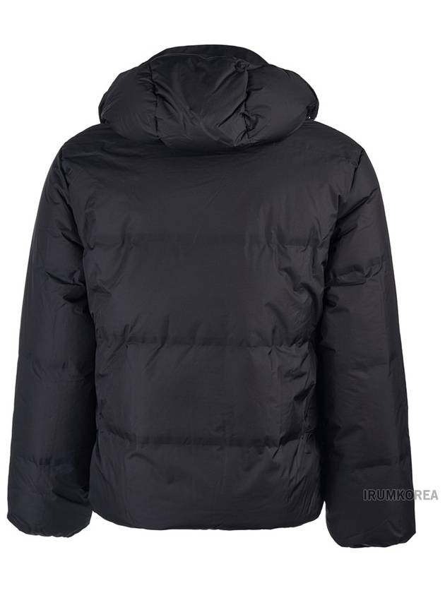 The Metropolis Series Pertex Hooded Down Padding Black - CP COMPANY - BALAAN 4