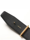 T buckle double sided belt brown black TB178T - TOM FORD - BALAAN 4