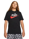 Sportswear Futura 2 Short Sleeve T-Shirt Black - NIKE - BALAAN.