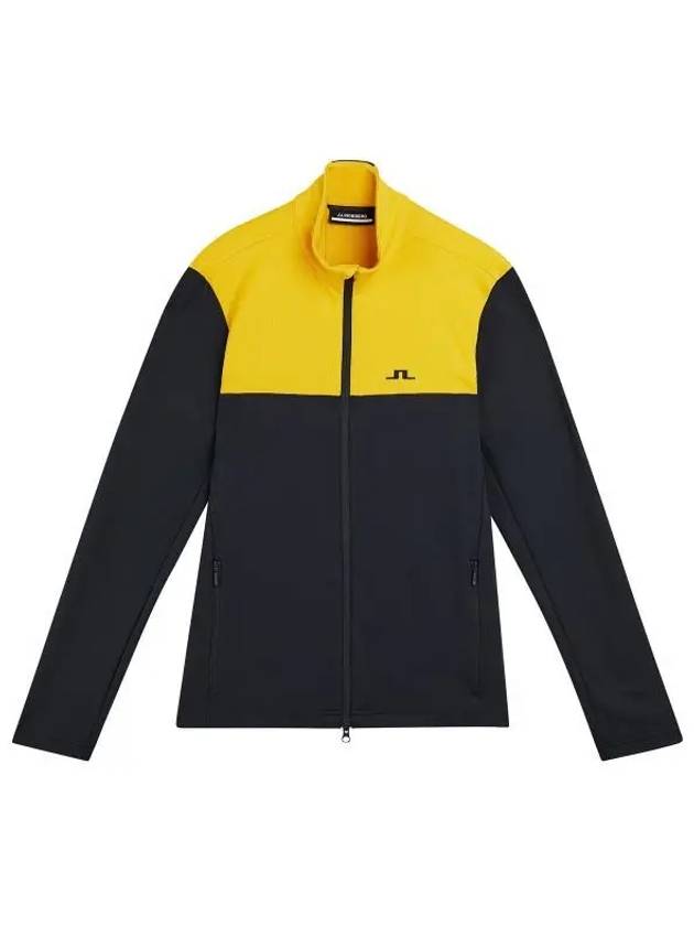 Banks mid layer zip-up jacket yellow black - J.LINDEBERG - BALAAN 2