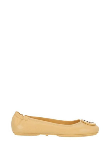 Minnie Travel Ballet Flat Peach Puff - TORY BURCH - BALAAN 1