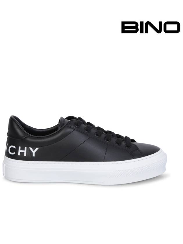 City Sports Low Top Sneakers Black White - GIVENCHY - BALAAN 2