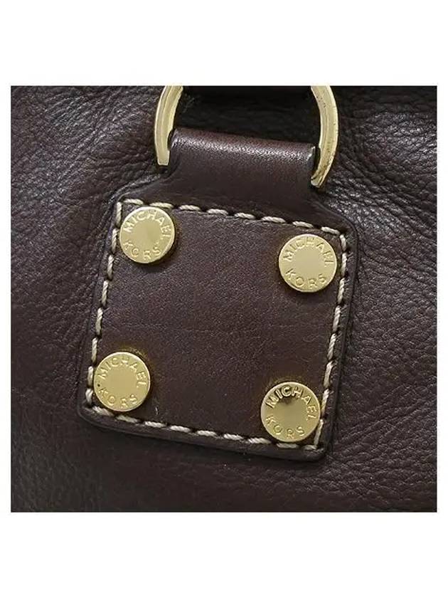 brown tote bag - MICHAEL KORS - BALAAN 4