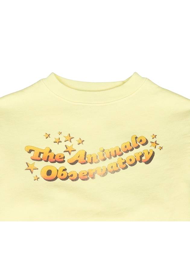 Kids Sweatshirt S24029 081 CA Adults can wear - THE ANIMALS OBSERVATORY - BALAAN 3