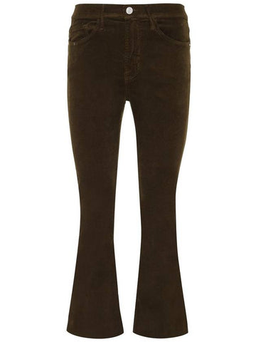 Frame Le Mini Boot Corduroy Trousers - FRAME - BALAAN 1